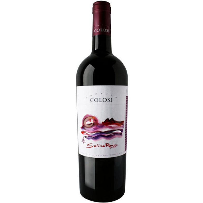 6 Bottle Case Colosi Rosso Salina IGP 2021 w/ Shipping Included