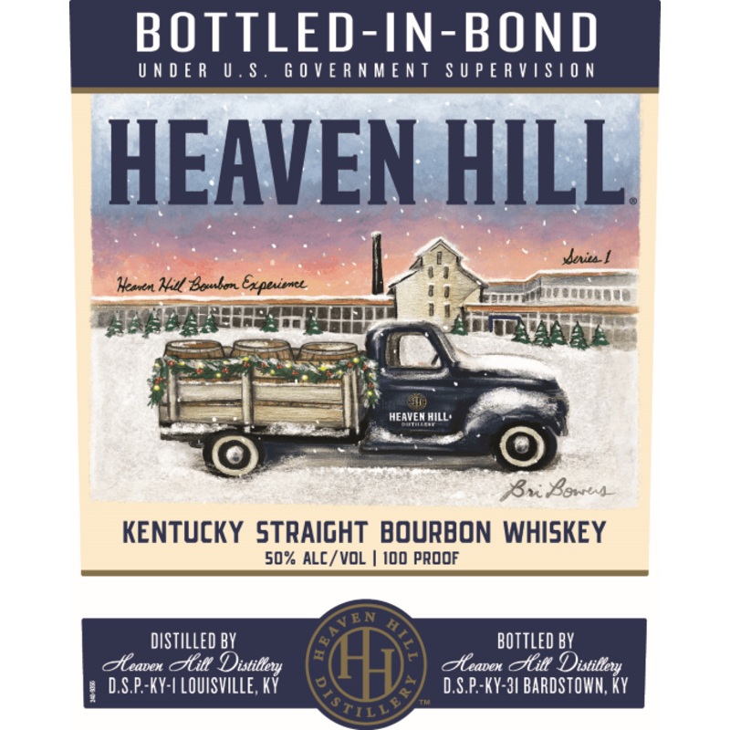 Heaven Hill Bottled-in-Bond Artist Series 7 Year Bourbon