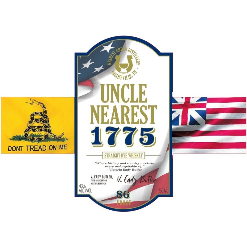 Uncle Nearest 1775 Straight Rye Whiskey