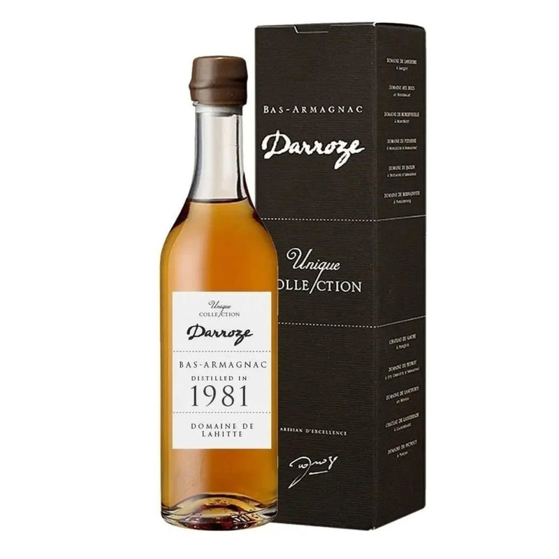 Darroze 1981 Lahitte Grand Bas Armagnac 46% 200ml