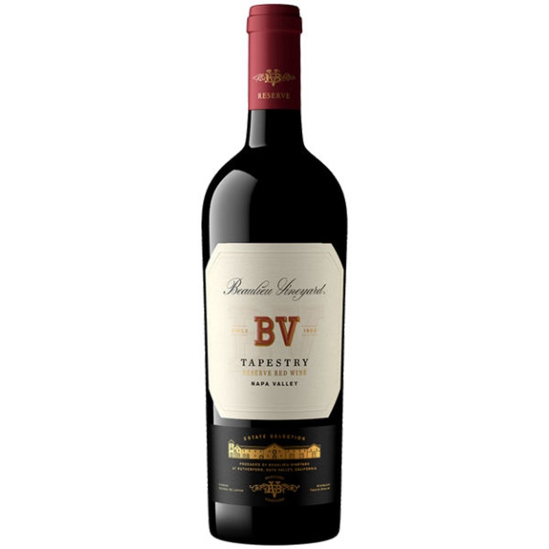 6 Bottle Case Beaulieu Vineyard Reserve Tapestry Napa Red Blend 2021 Rated 96JS w/ Shipping Included