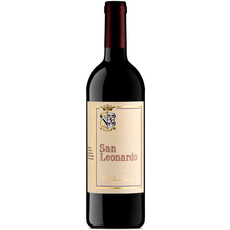 6 Bottle Case San Leonardo Rosso Vigneti Delle Dolomiti IGT 2017 (Italy) Rated 95DM w/ Shipping Included
