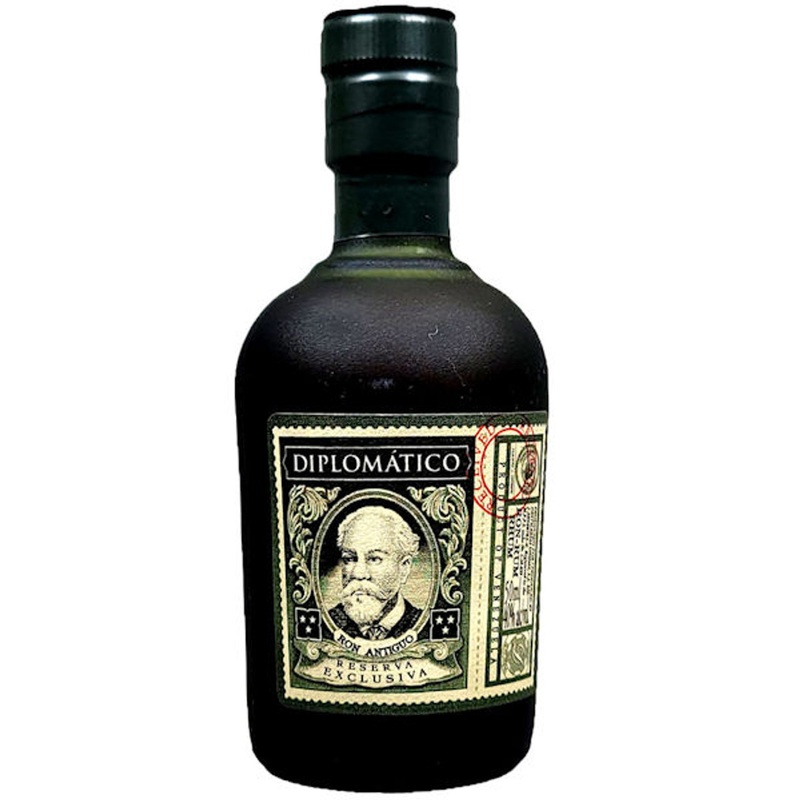 50ml Mini Diplomatico Reserva Exclusiva 12 Year Old Venezuelan Rum