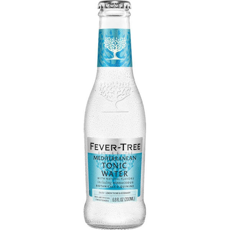 Fever Tree Mediterranean Tonic Water 6.8oz 4-Pack