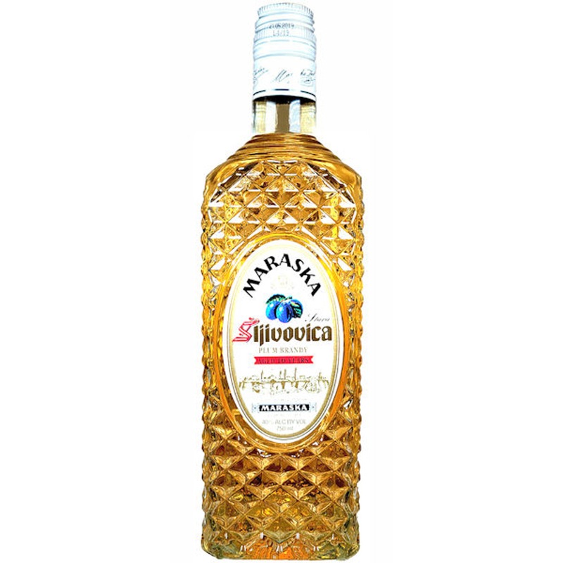 Maraska 10 Year Old Slivovitz Old Plum Brandy Kosher 750ml