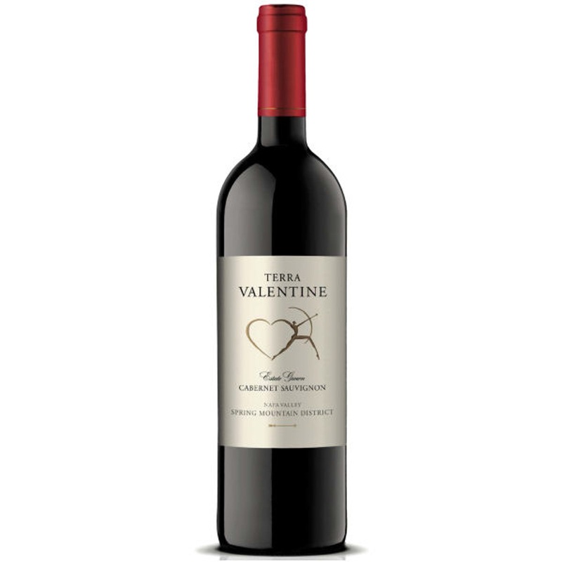 6 Bottle Case Terra Valentine Spring Mountain District Cabernet 2017 Rated 92JS w/ Shipping Included