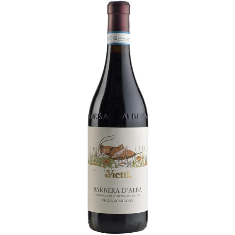 Vietti Barbera d’Alba Vigna Scarrone DOC 2021 Rated 94VM