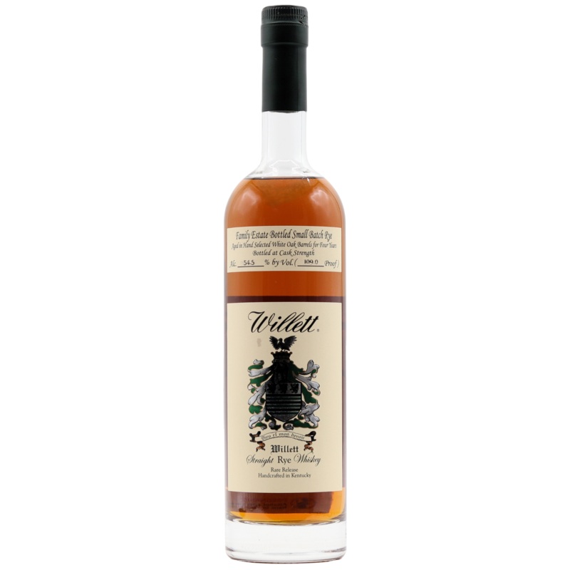 WILLETT – 4 YEAR OLD STRAIGHT RYE