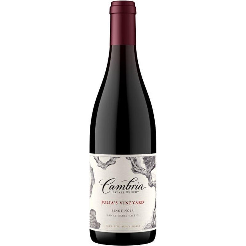 6 Bottle Pack Cambria Julia’s Vineyard Santa Maria Pinot Noir 2022 Rated 92WE EDITORS CHOICE w/ Shipping Included