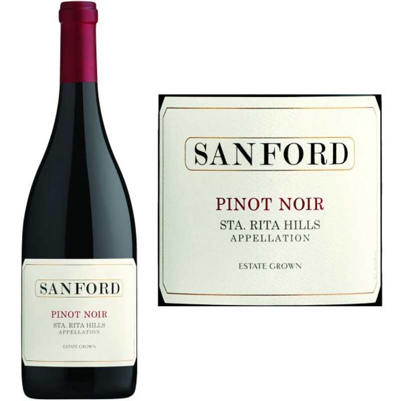6 Bottle Case Sanford Sta. Rita Hills Pinot Noir 2022 w/ Shipping Included