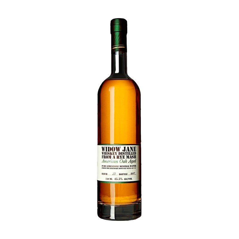 Widow Jane Oak Aged Rye Whiskey 45.5% 750ml