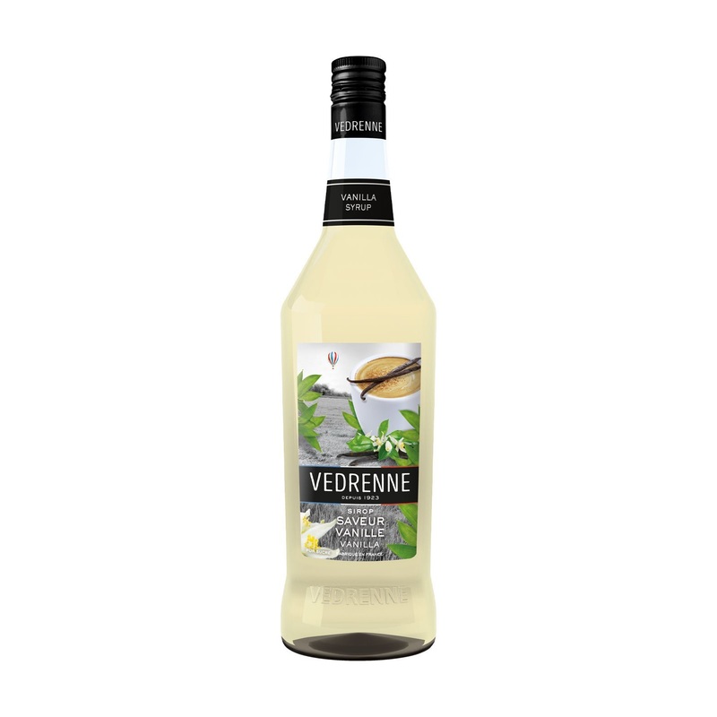 Vedrenne Vanilla cordial 0% 1000ml