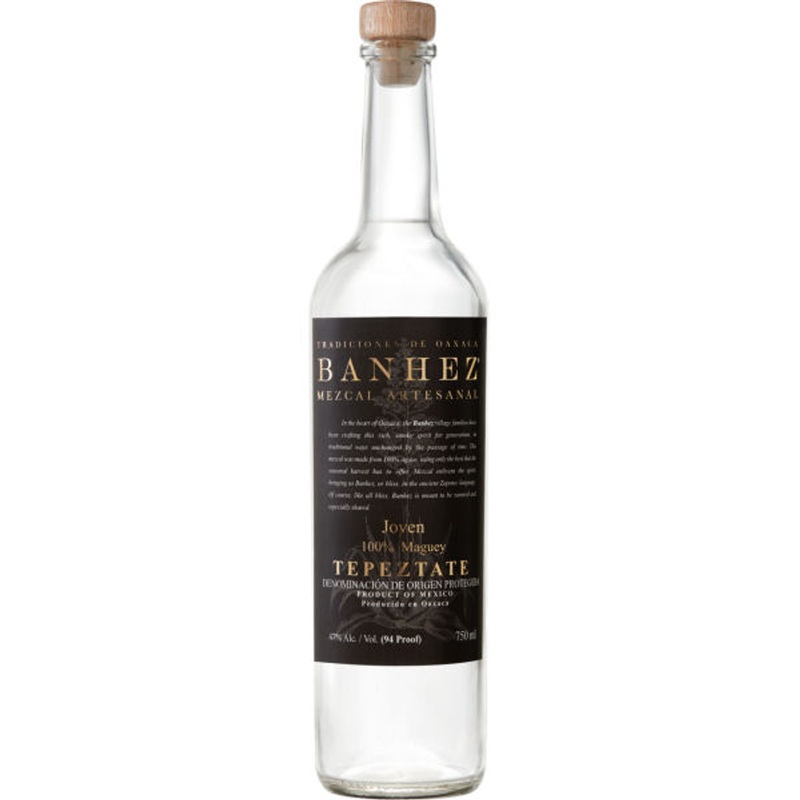 Banhez Tepeztate Joven Mezcal 750ml