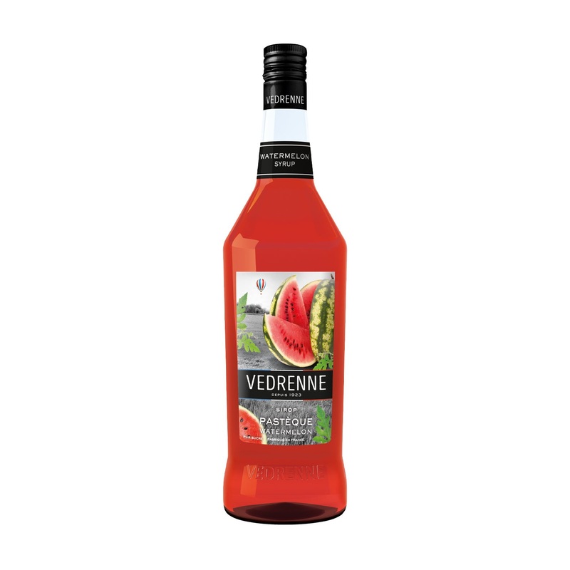 Vedrenne Watermelon Syrup 0% 1000ml