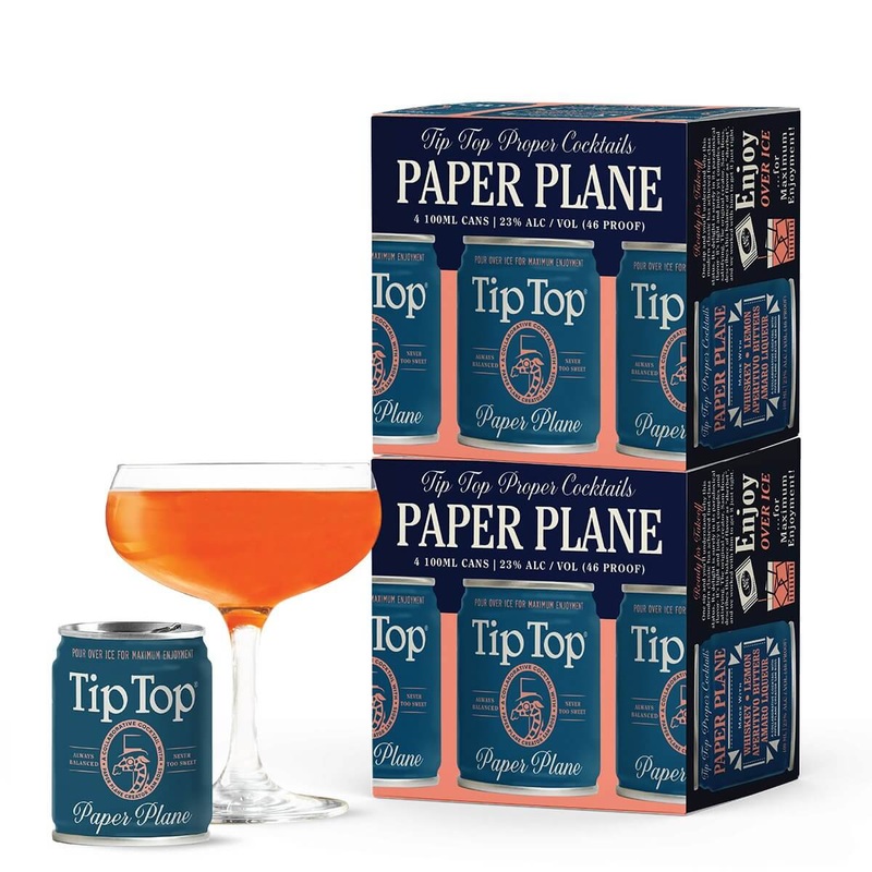 Tip Top Cocktails Paper Plane|8-Pack|12-Pack|4-Pack|100ml Can