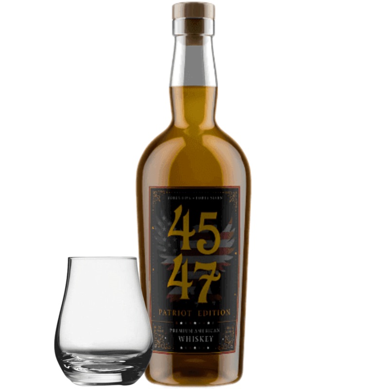 4547 American Whiskey  Patriot Edition 750mL with Spey Dram Glass