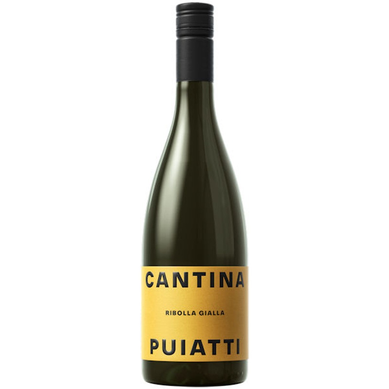 6 Bottle Case Cantina Puiatti Ribolla Gialla IGP 2021 (Italy) w/ Shipping Included