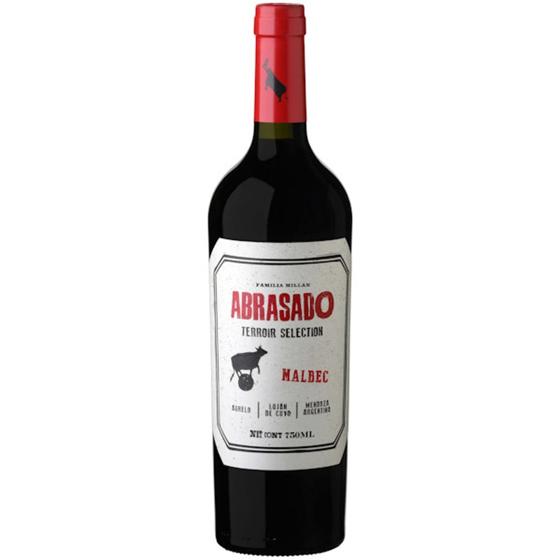 12 Bottle Case Abrasado Terroir Selection Mendoza Malbec 2021 (Argentina) Rated 92JS w/ Shipping Included