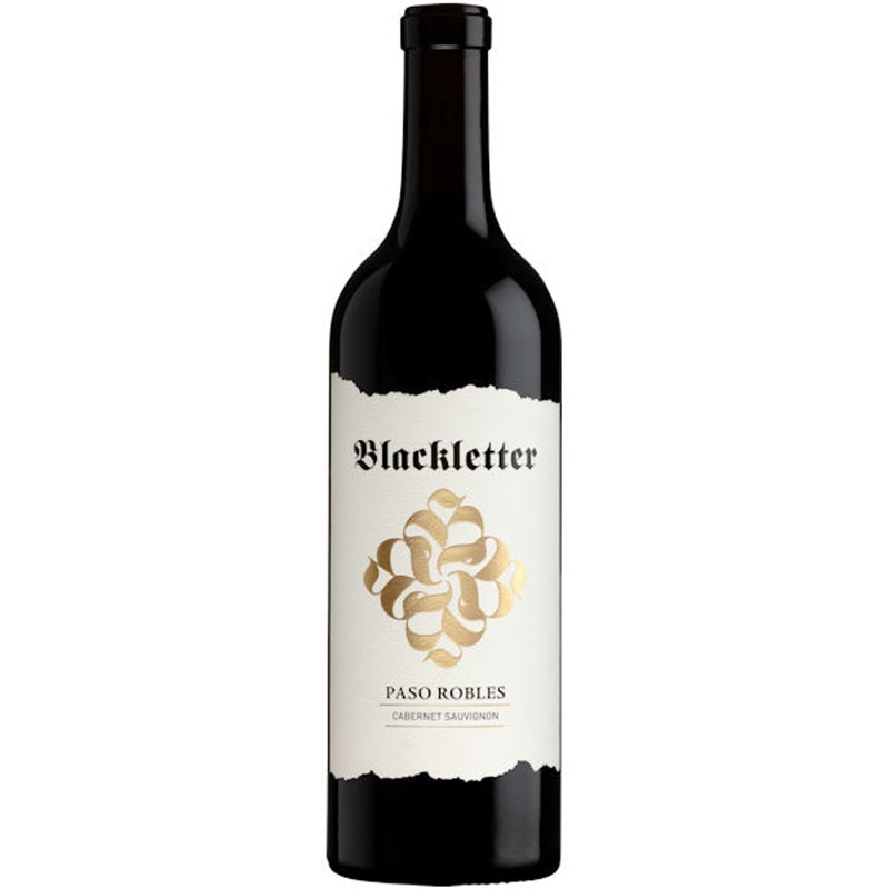 6 Bottle Case Broadside Blackletter Paso Robles Cabernet 2022 Rated 93WE w/ Shipping Included