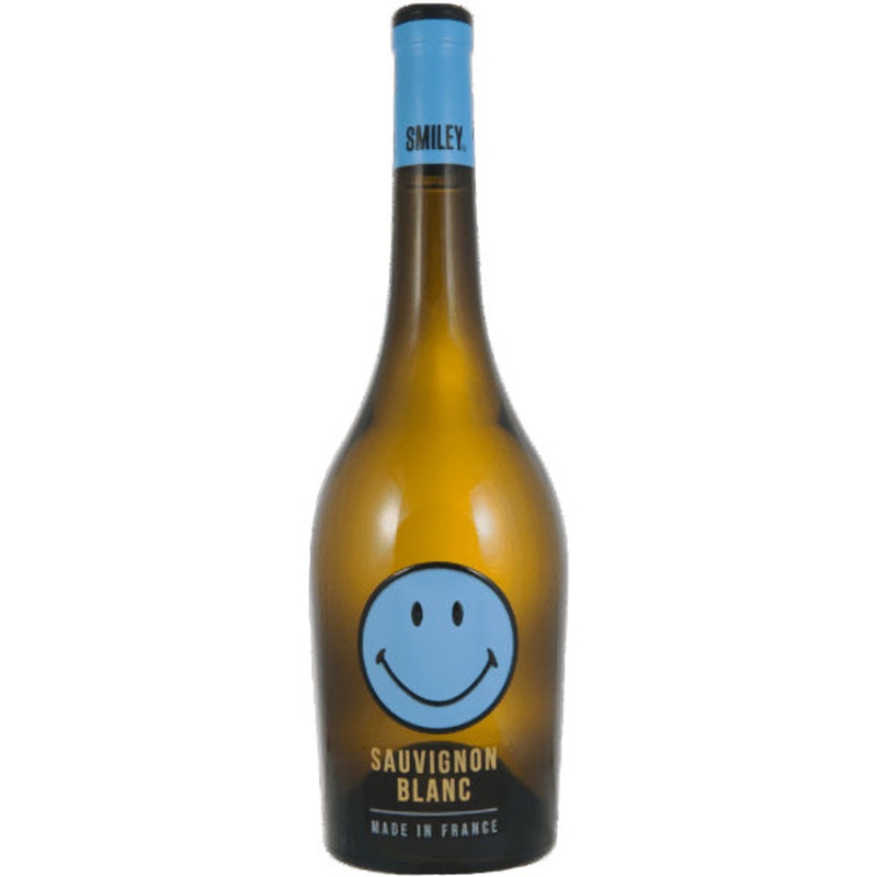 6 Bottle Case Smiley Wines Vin de France Sauvignon Blanc NV w/ Shipping Included