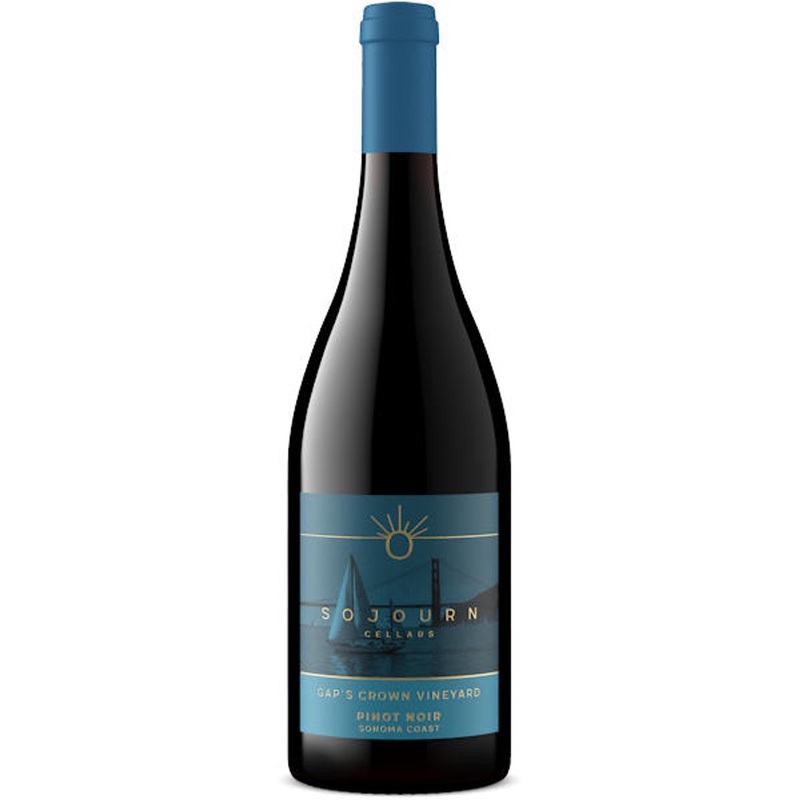 6 Bottle Case Sojourn Cellars Gap’s Crown Vineyard Sonoma Coast Pinot Noir 2022 Rated 95WE EDITORS CHOICE w/ Shipping Included
