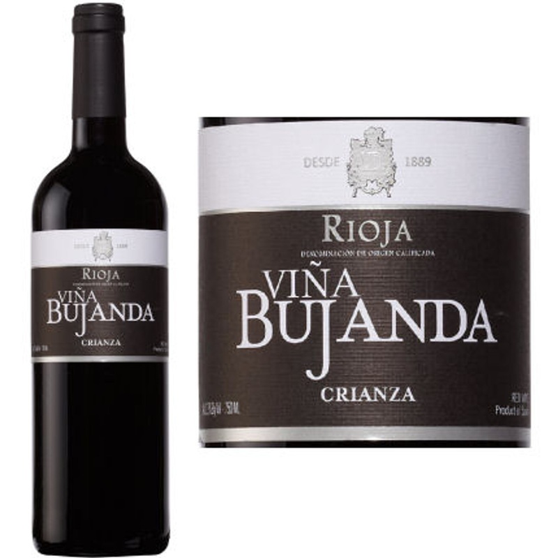Vina Bujanda Crianza Rioja 2020 (Spain) Rated 90VM