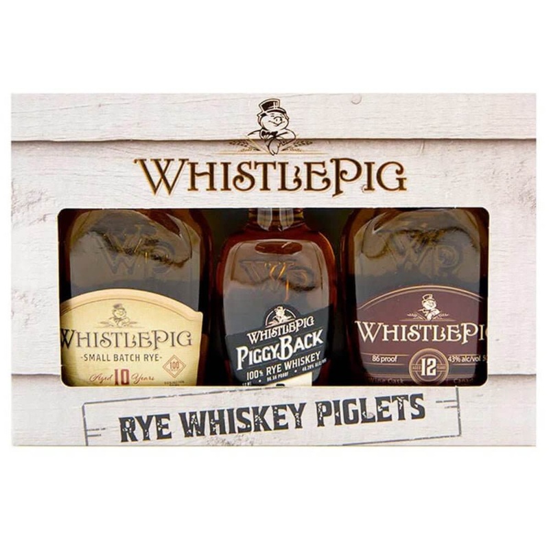 Whistlepig Rye Whiskey Piglets Flight Gift Set