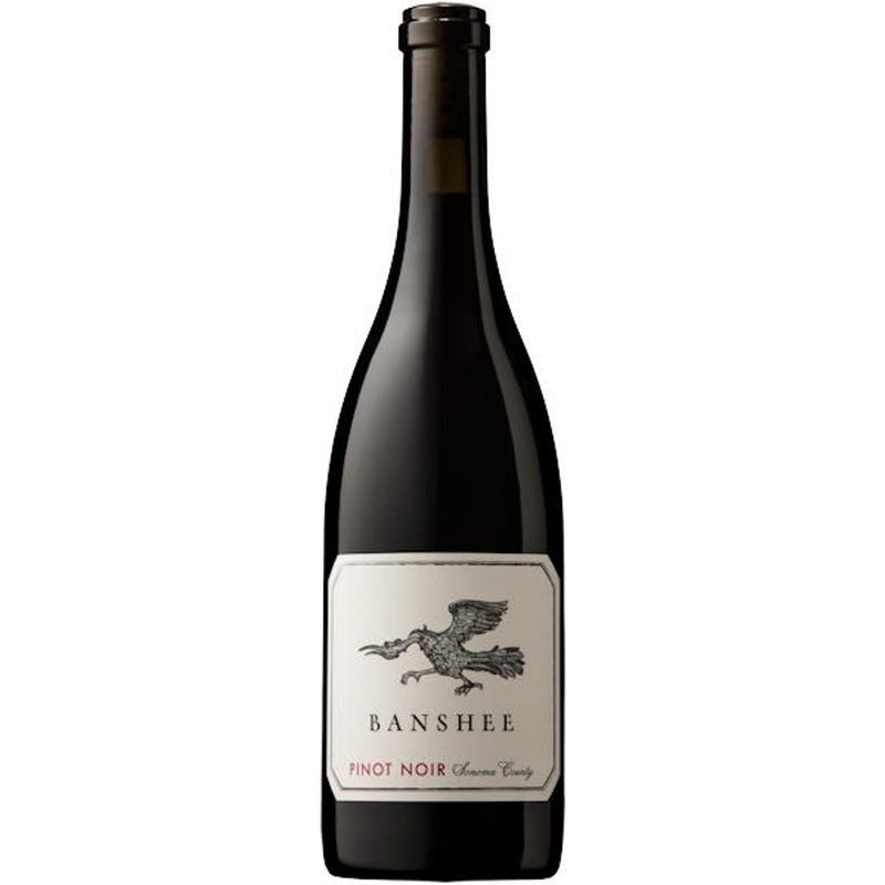 6 Bottle Case Banshee Sonoma Pinot Noir 2023 w/ Shipping Included