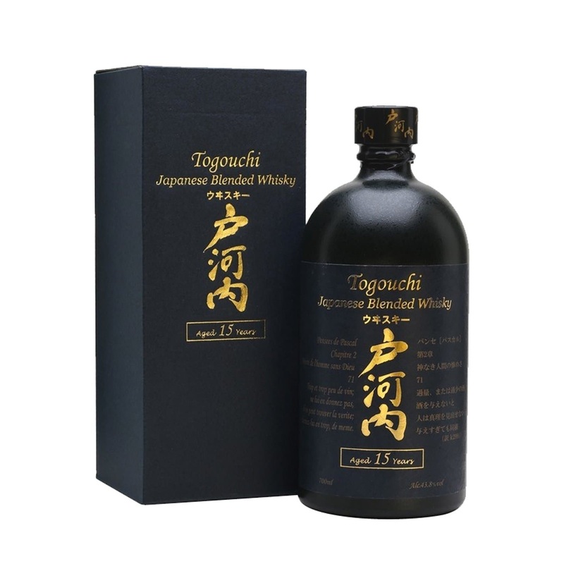Togouchi 15 years Japanese Whisky 43.8% 700ml