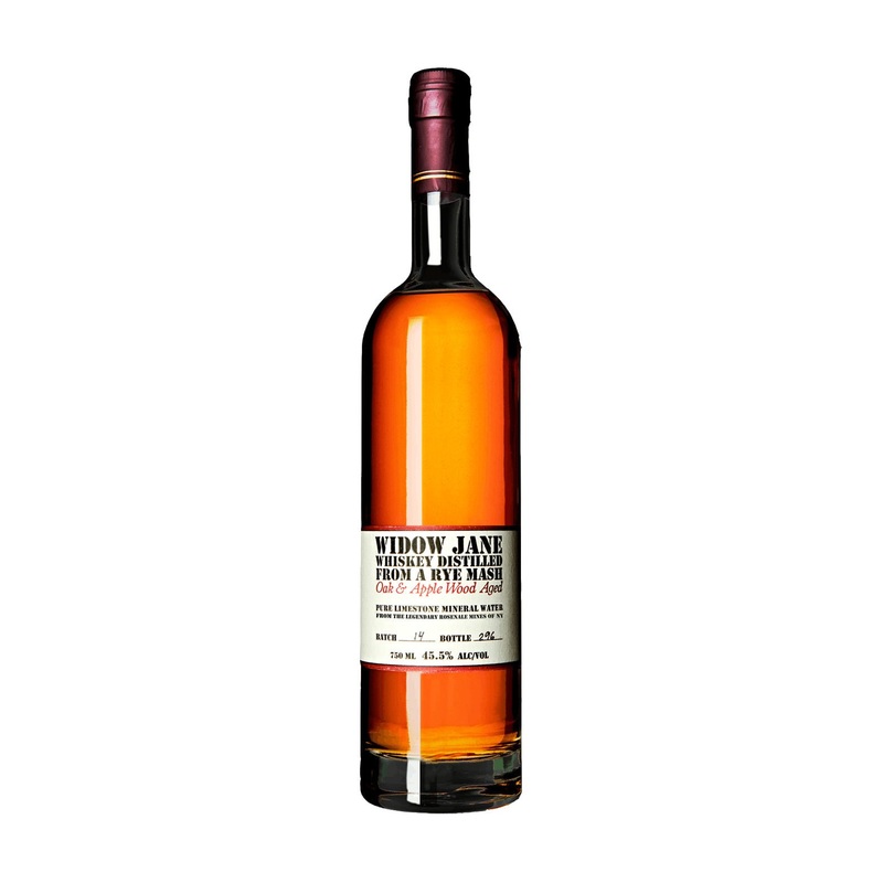 Widow Jane Rye Whiskey Aged American Applewood 10Yrs 45.5% 700ml