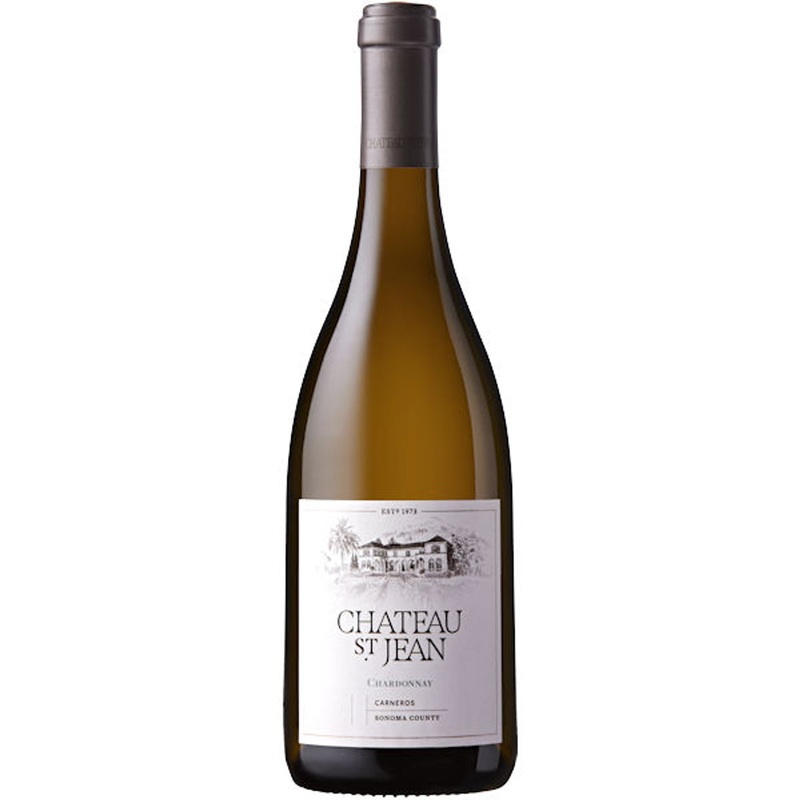 6 Bottle Case Chateau St. Jean Carneros Chardonnay 2021 w/ Shipping Included