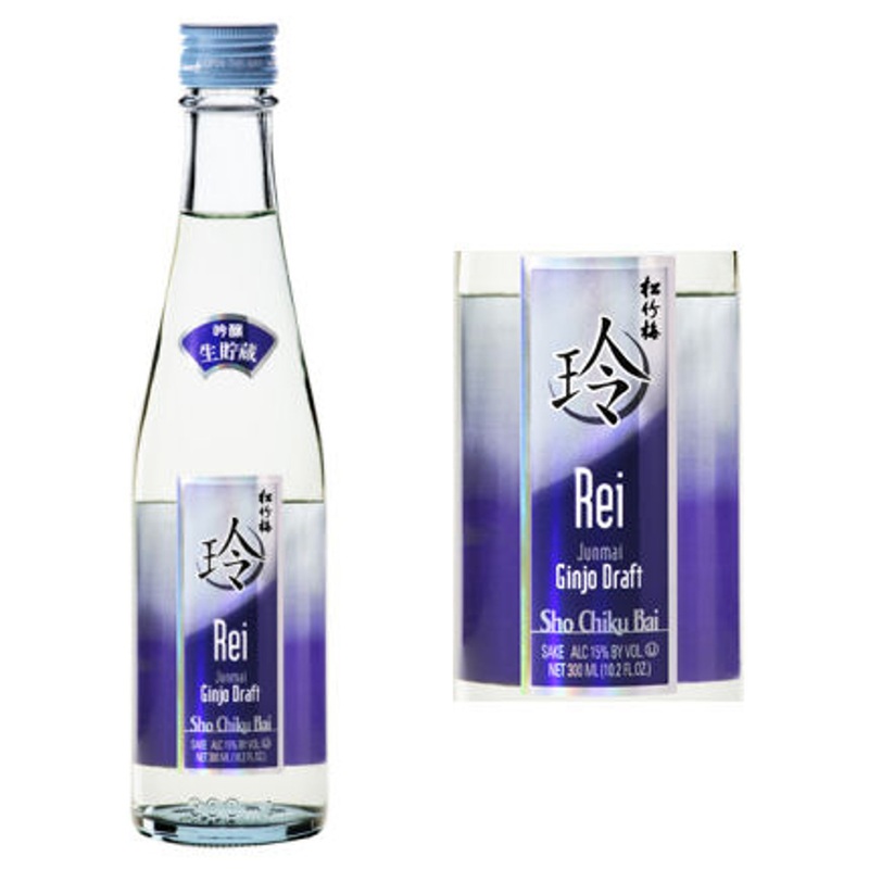 Sho Chiku Bai Rei Junmai Ginjo Draft Sake 300ml US