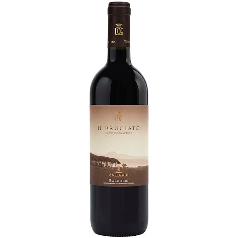 6 Bottle Case Antinori Guado al Tasso Il Bruciato DOC 2023 Rated 93JD w/ Shipping Included