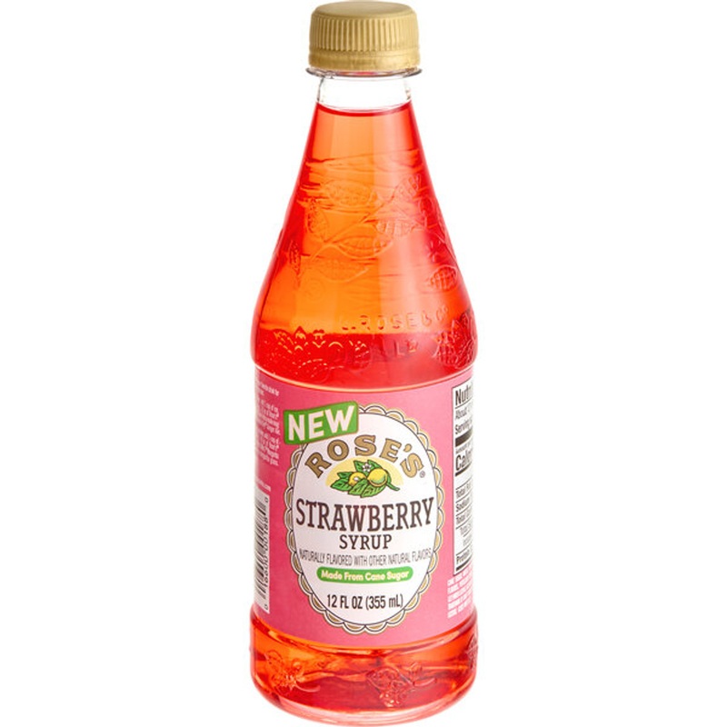 Rose’s Strawberry Syrup 12oz