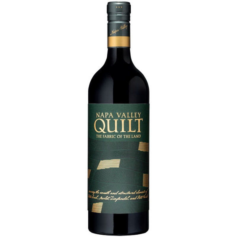 6 Bottle Case Quilt The Fabric Of The Land Napa Red Blend 2023 w/ Shipping Included