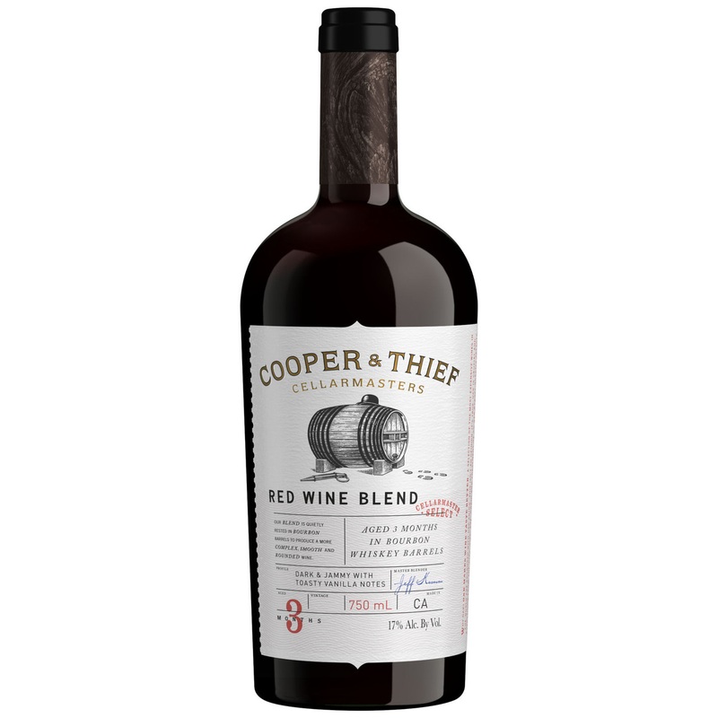 6 Bottle Case Cooper & Thief Bourbon Barrel Aged California Red Blend 2022 w/ Shipping Included