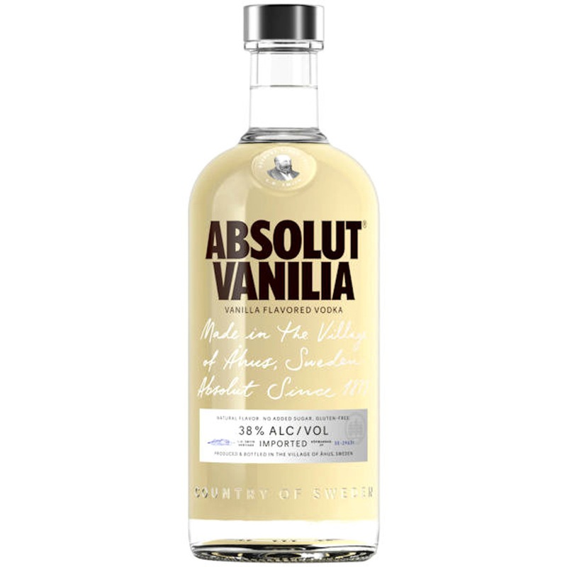 Absolut Vanilia Vanilla Vodka 750ml