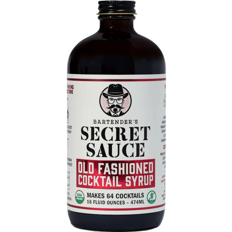 Bartender’s Secret Sauce Old Fashioned Cocktail Syrup 16oz