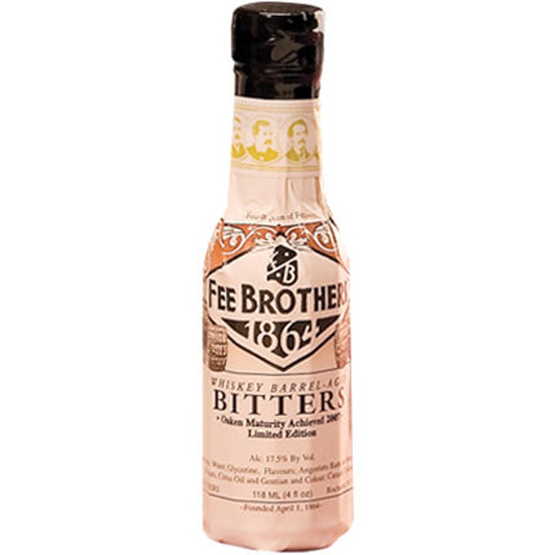 Fee Brothers Whiskey Barrel Aged Bitters 5oz.