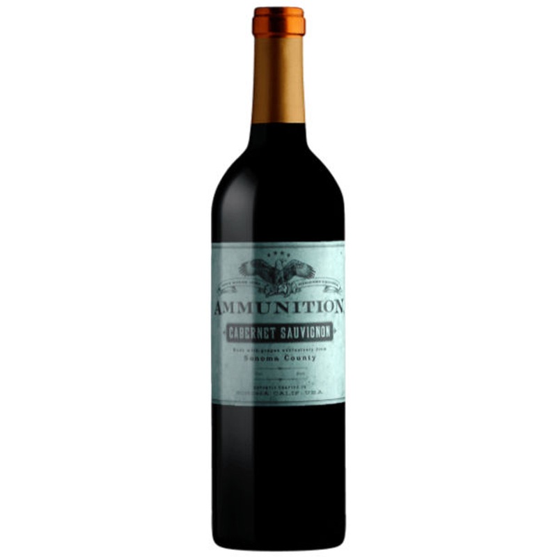 12 Bottle Case Ammunition Sonoma Cabernet 2020 Rated 91WE w/ Shipping Included