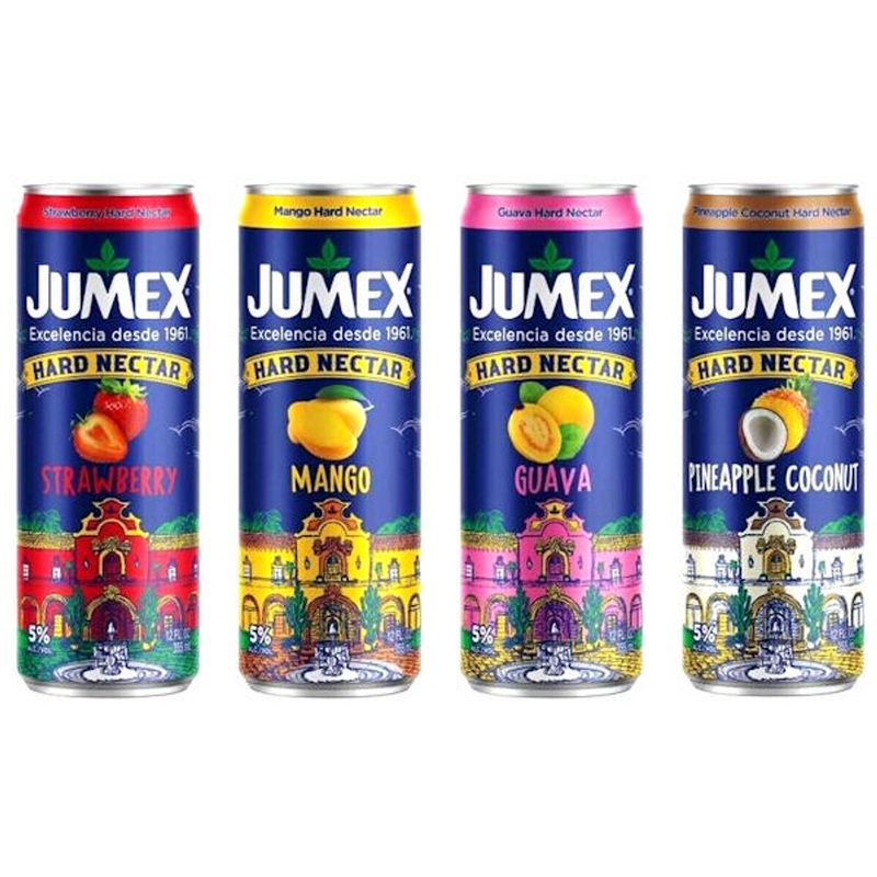 Jumex Hard Nectar Variety Pack 12oz 12 Pack Cans