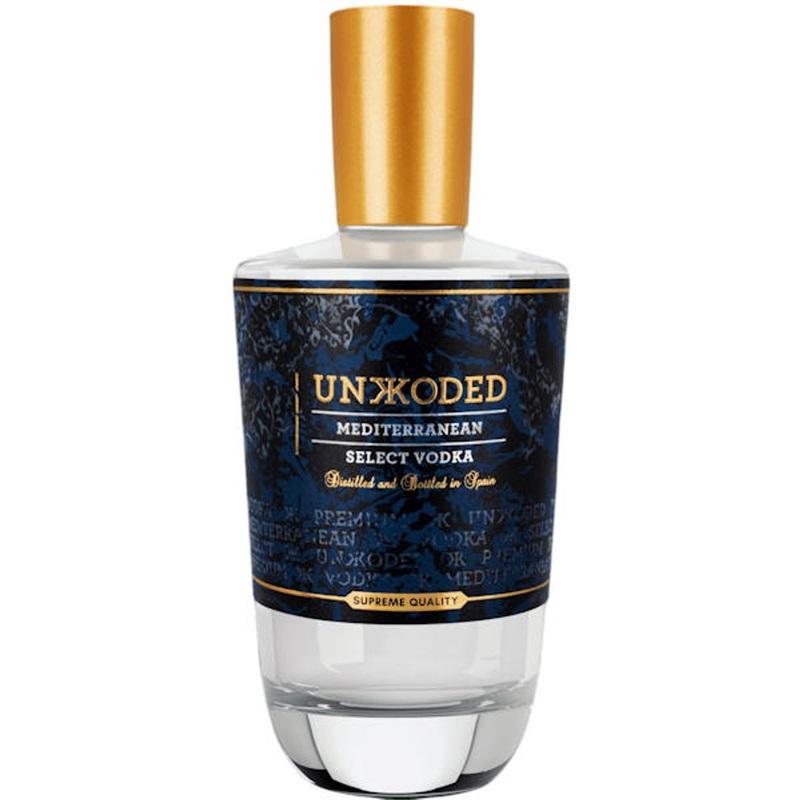 Unkkoded Mediteranean Select Vodka 700ml