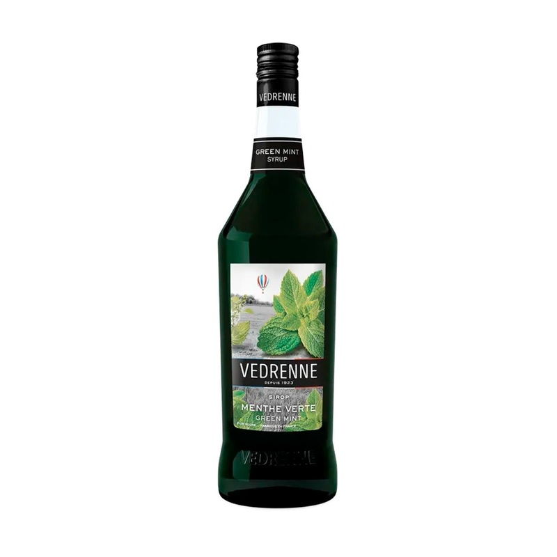 Vedrenne Green Mint (Menthe verte) Syrup 1000ml