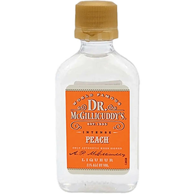 50ml Mini Dr. McGillicuddy’s Peach Liqueur