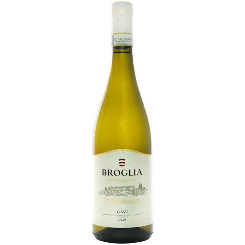 6 Bottle Case Broglia Gavi di Gavi La Meirana DOCG 2023 Rated 91JS (Italy) w/ Shipping Included