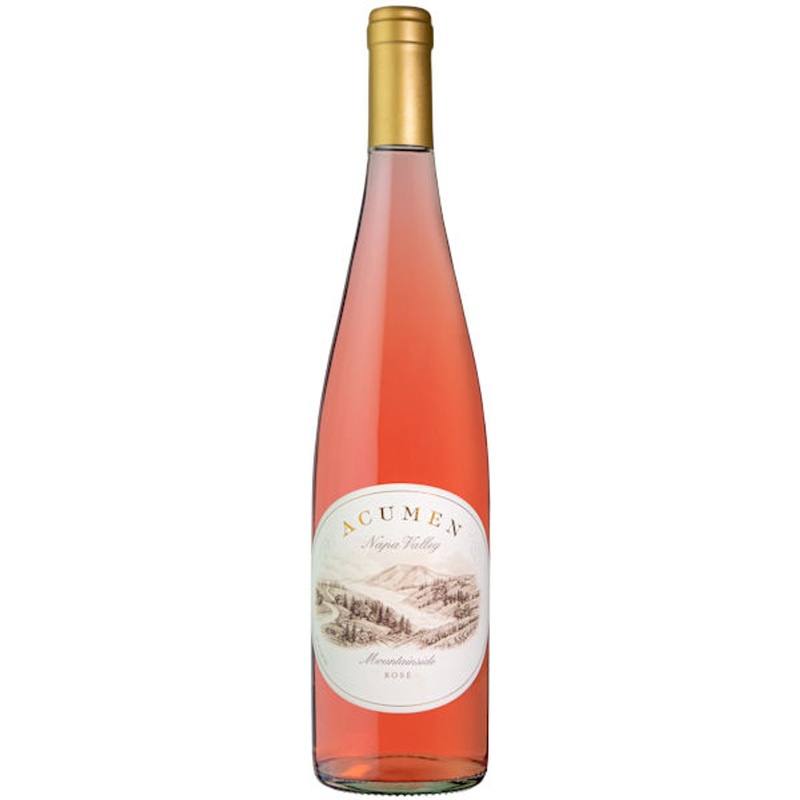 12 Bottle Case Acumen Mountainside Napa Rose 2021 Rated 91WE w/ Shipping Included