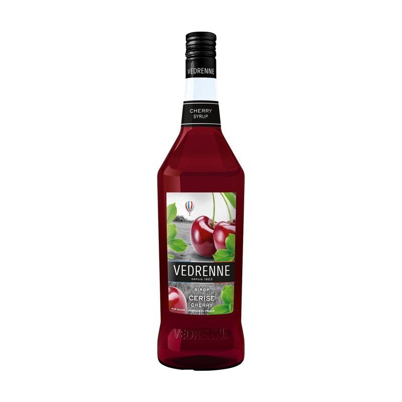 Vedrenne Cherry Syrup 0% 1000ml