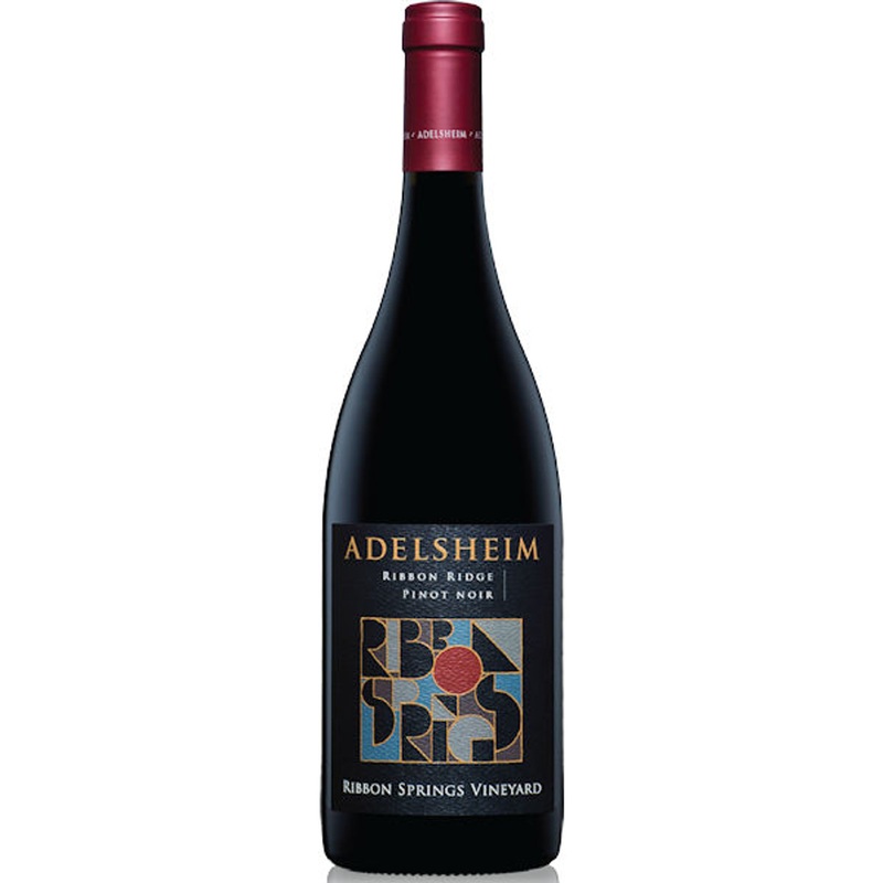 6 Bottle Case Adelsheim Ribbon Springs Vineyard Ribbon Ridge Pinot Noir Oregon 2018 Rated 92VM w/ Shipping Included