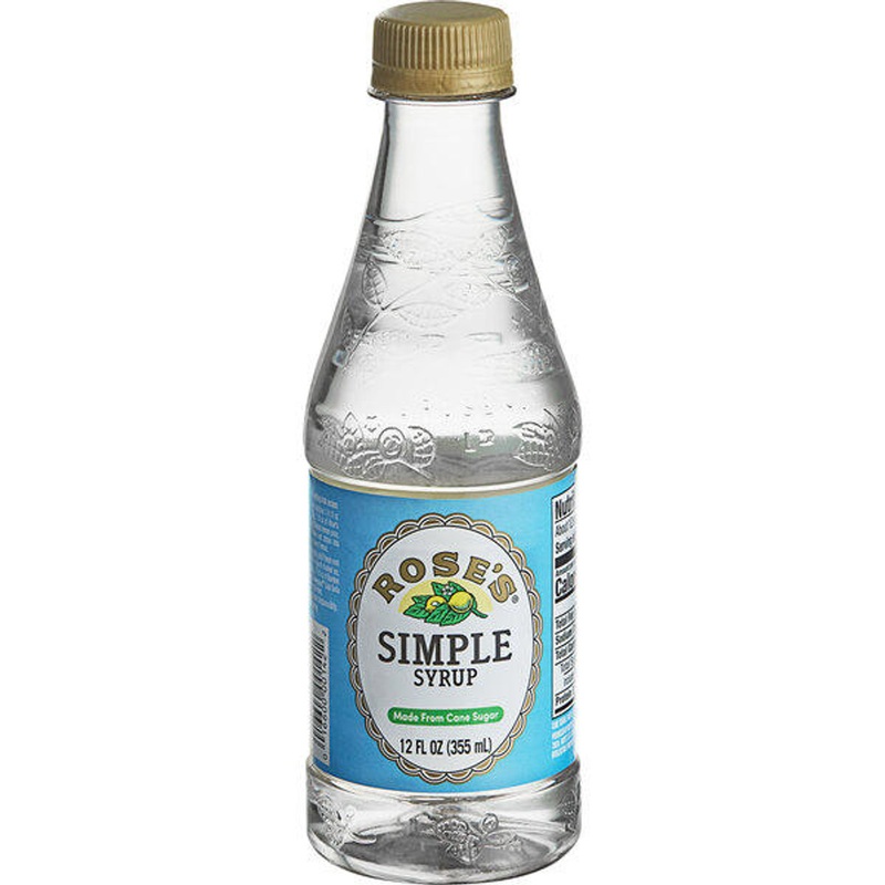 Rose’s Simple Syrup 12oz