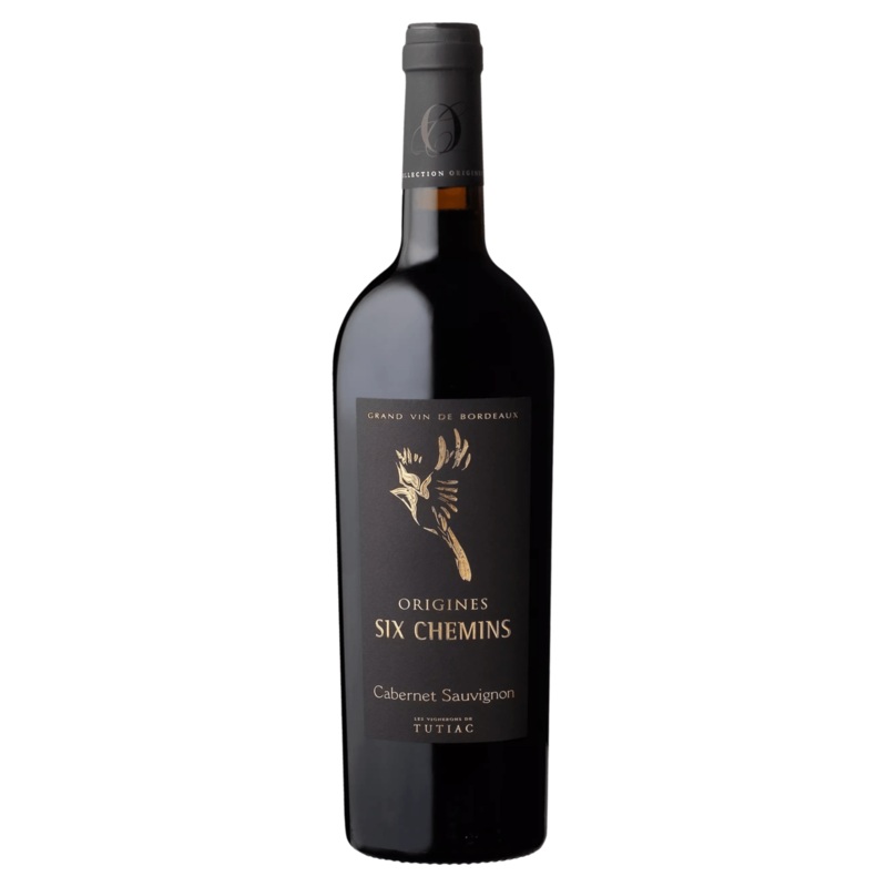 Tutiac – Origines Six Chemins, Blaye Ctes de Bordeaux Rouge 2019 13% 750ML